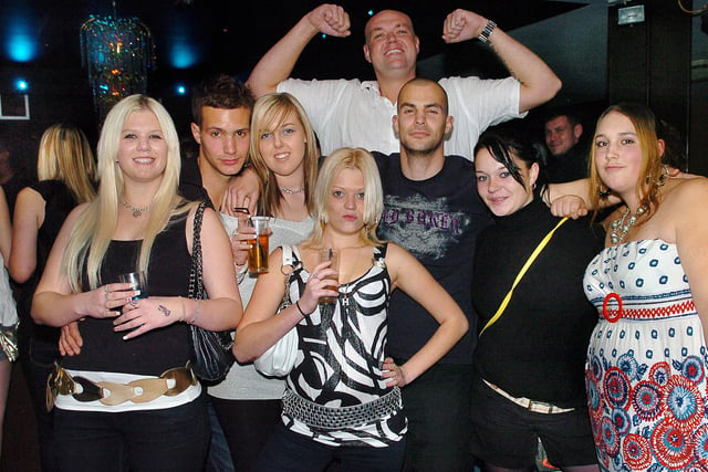 Is this you having a good time at Bar Bluu nightclub in Clarendon Road, Southsea?