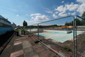 The council are redeveloping Hilsea Lido as part of the Hilsea Lines project in the north of the city. The aim of this project is to improve the area and encourage residents and visitors to use it.Picture: Habibur Rahman