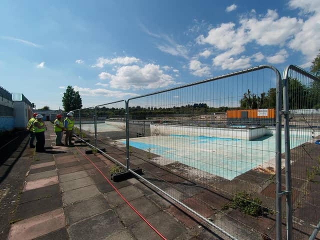 The council are redeveloping Hilsea Lido as part of the Hilsea Lines project in the north of the city. The aim of this project is to improve the area and encourage residents and visitors to use it.Picture: Habibur Rahman