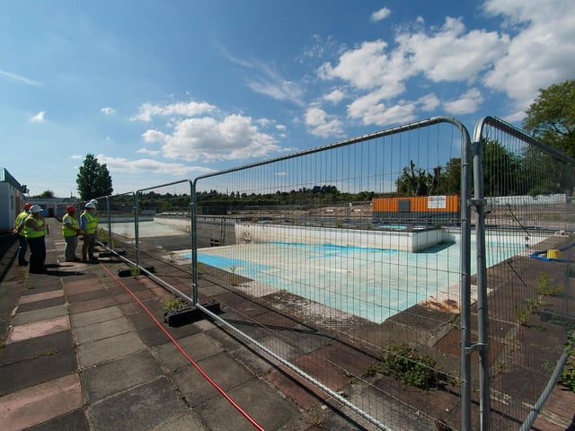 The council are redeveloping Hilsea Lido as part of the Hilsea Lines project in the north of the city. The aim of this project is to improve the area and encourage residents and visitors to use it.Picture: Habibur Rahman