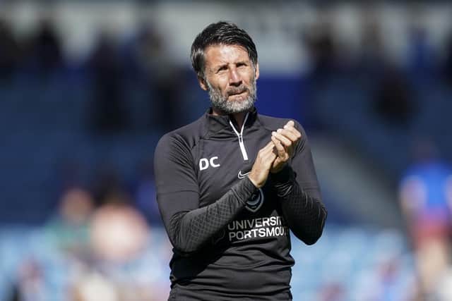 Pompey boss Danny Cowley