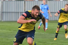 Moneyfields' leading scorer Steve Hutchings. Picture: Neil Marshall