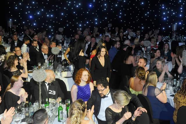 A packed Portsmouth Guildhall at The News Business Excellence Awards 2022
Picture: Sarah Standing (290422-3110)