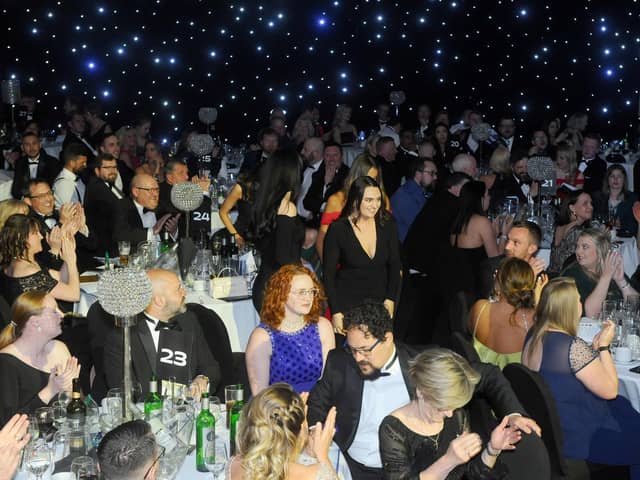 A packed Portsmouth Guildhall at The News Business Excellence Awards 2022

Picture: Sarah Standing (290422-3110)