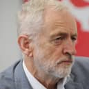 Jeremy Corbyn at Unite offices visiting Peterborough to support Labour candidate Lisa Forbes