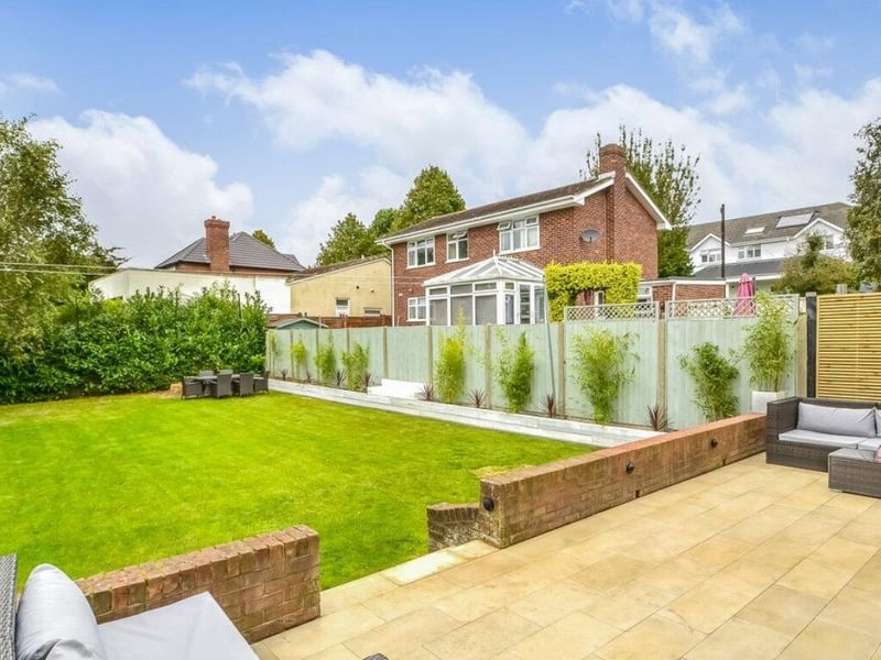 The property has 3437 sq ft of living space arranged over three floors.