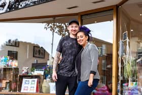 Joe and Keshia Stewart outside JK Wellness. Credit: The Great Little Photographer.