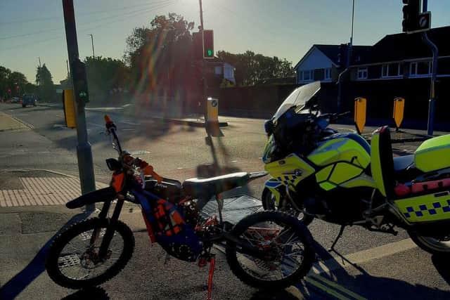 Police have been carrying out patrols in the Leigh Park area. Picture: Havant Police.