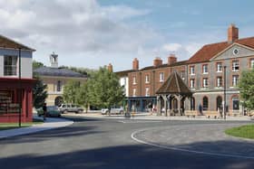 A CGI mock-up of life in the Welborne development.