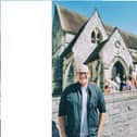 The Rev Ray Driscoll at Christ Church, Gosport
