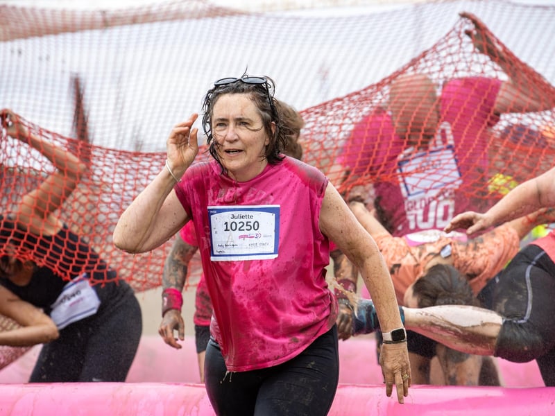 Race for Life Pretty Muddy took place on Saturday morning on Southsea Common as children and adults took on the obstacle course race.
Photos by Alex Shute
