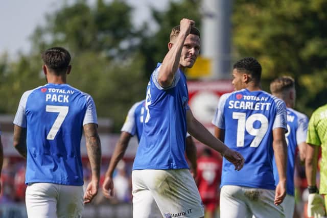 Colby Bishop insists there's more to come from Pompey.