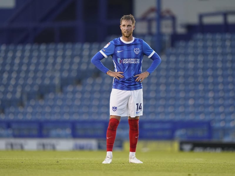 Handed his Pompey league debut and struggled to stamp his mark on the match in the first half, perhaps understandable. But grew into the match, not afraid to put his foot in, while has a calming presence on the ball.