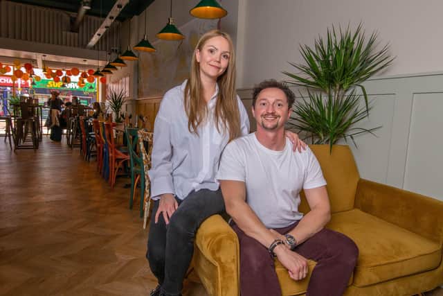 Owners of Fries Love, Anna, a former council worker and Jacek, a former plant operator threw in their 9-5 for full time fries.

Pictured: Anna Gosiewska and her partner Jacek Sobczak at Fries Love, Portsmouth.

Picture: Habibur Rahman
