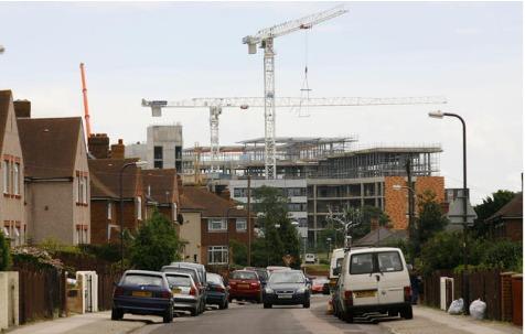 Build work in 2007 to create the new enlarged 'super hospital' site to bring more services into one location