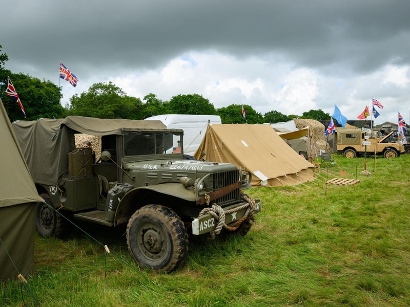 Camping is on offer at the show with some people staying the whole weekend.Picture: Keith Woodland (260521-77)