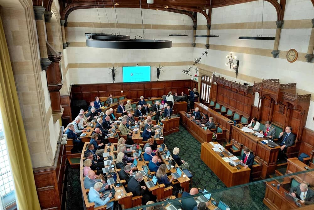 Hampshire County Council annual general meeting. Image: LDRS