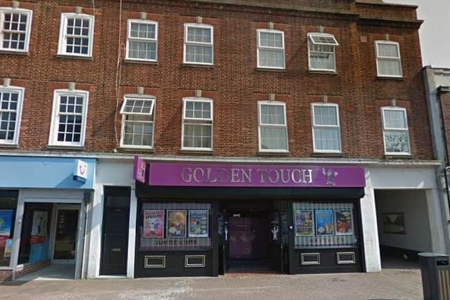 Golden Touch in Gosport High Street