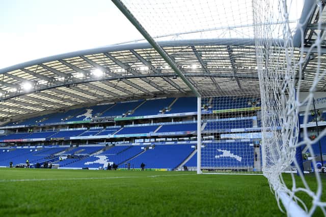 Brighton's Amex Stadium will welcome Pompey in the Carabao Cup on Thursday, September 17. Picture: Mike Hewitt/Getty Images
