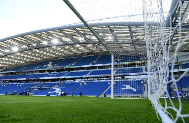 Brighton's Amex Stadium will welcome Pompey in the Carabao Cup on Thursday, September 17. Picture: Mike Hewitt/Getty Images