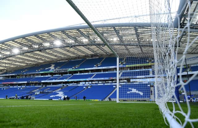 Brighton's Amex Stadium will welcome Pompey in the Carabao Cup on Thursday, September 17.  Picture: Mike Hewitt/Getty Images
