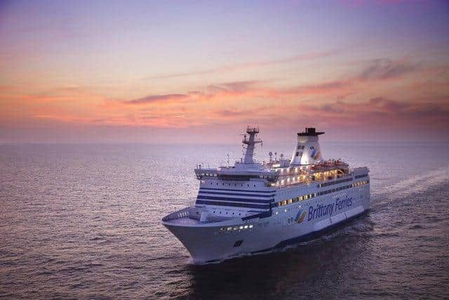 Brittany Ferries has laid up several of its ferries due to declining passenger numbers.