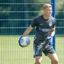 Petar Durin spent 19 months at Fratton Park before leaving in February 2020. Picture: Habibur Rahman