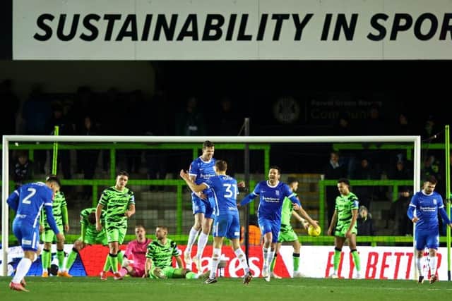 Forest Green Rovers and Birmingham City. Getty Images