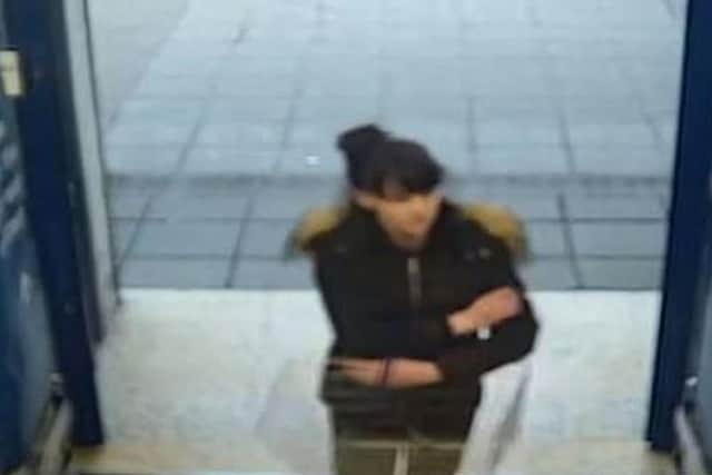 CCTV image of Louise Smith entering a Tesco Metro on Greywell Road shortly before 7.30pm on Thursday May 7. Picture: Hampshire Constabulary