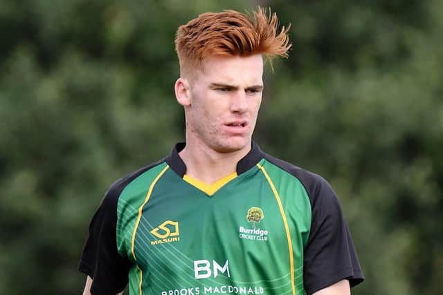 Ollie Southon took five wickets as Burridge knocked holders Havant out of the SPL T20 Cup. Picture: Neil Marshall