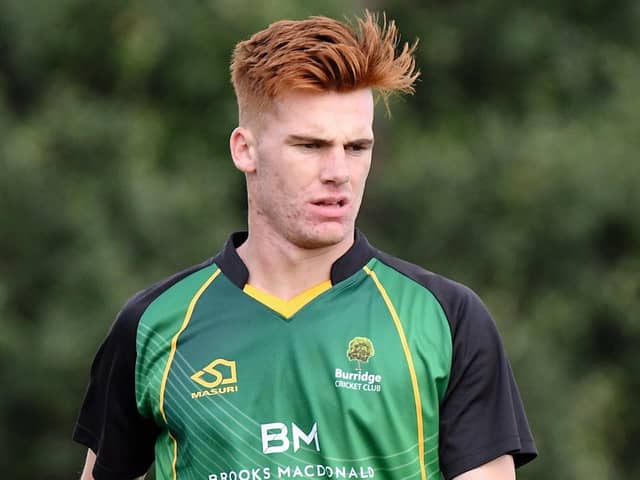 Ollie Southon took five wickets as Burridge knocked holders Havant out  of the SPL T20 Cup. Picture: Neil Marshall