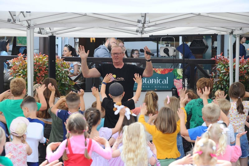 A summer disco party took place at Port Solent on Tuesday, July 25.
Picture: Sarah Standing (250723-9767)