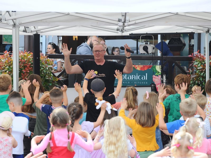 A summer disco party took place at Port Solent on Tuesday, July 25.
Picture: Sarah Standing (250723-9767)