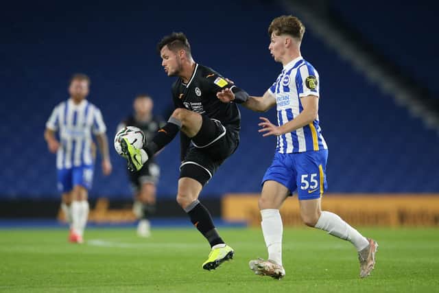 Swansea's Liam Cullen (Photo by Steve Bardens/Getty Images)