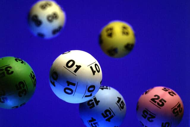 Lottery balls.
Credit:NewsCast
