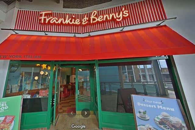 Frankie and Benny's in Gunwharf Quays. Picture: Google Maps