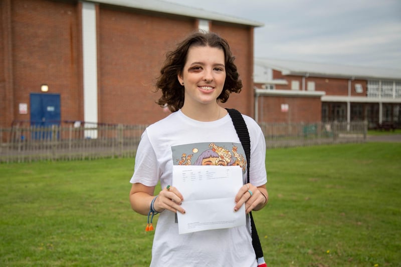 Pictured: Emily Smith got three A*s and an A* in her EPQ extended project. Picture: Habibur Rahman