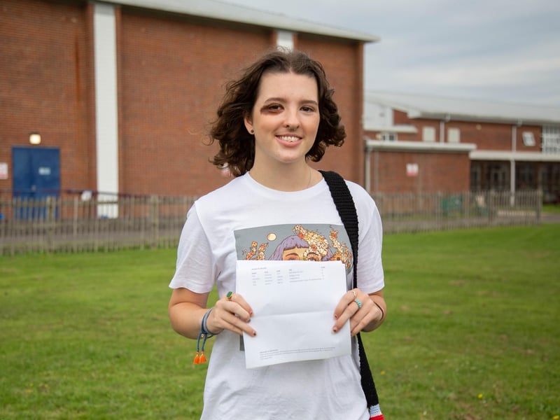 Pictured: Emily Smith got three A*s and an A* in her EPQ extended project. Picture: Habibur Rahman