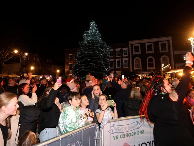 Gosport High Street Christmas Lights Switch On and Market took place on Saturday, November 30.