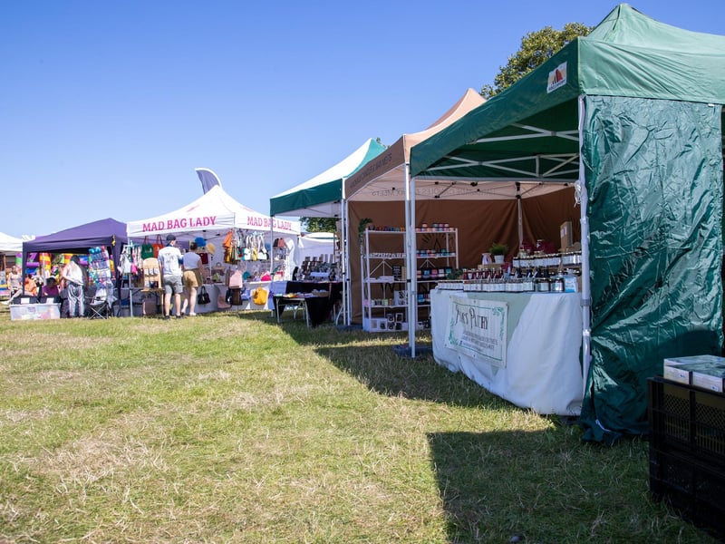 Pictured - Crowds were enjoying the live entertainment and fairground ridesPhotos by Alex Shute