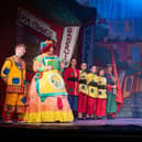 James Oates as Wishee-Washee, Chris Aukett ad Widwo Twankey and Josiah Eloi as PC.
Aladdin is at New Theatre Royal, Portsmouth from December 8-31, 2023