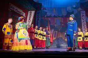 James Oates as Wishee-Washee, Chris Aukett ad Widwo Twankey and Josiah Eloi as PC.
Aladdin is at New Theatre Royal, Portsmouth from December 8-31, 2023
