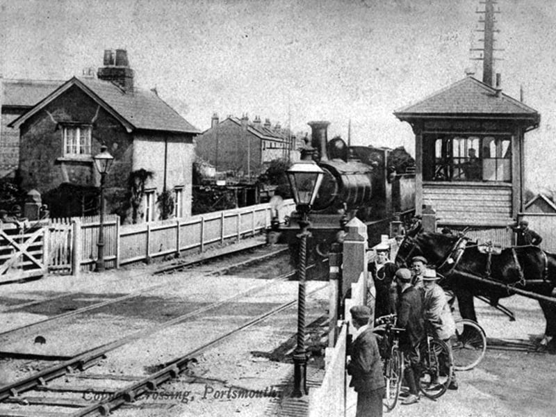 Copnor crossing. But can anyone put a date to it?
Picture: Paul Costen collection