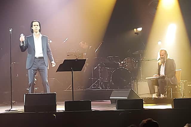 Nick Cave and Warren Ellis at The Kings Theatre, Southsea on October 9, 2021