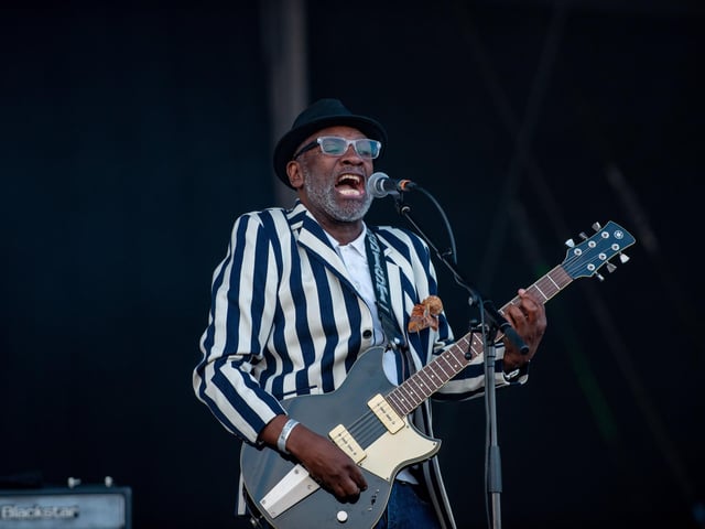 The Specials performed on the Common Stage at 2019's Victorious Festival.