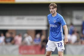 Pompey youngster Liam Vincent