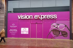 Vision Express at Whiteley Shopping Centre is closed for rennovation.