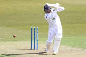 Ian Holland, above, and Felix Organ shared a century opening stand as Hampshire kept up their LV=Insurance County Championship title bid with victory over Yorkshire at Scarborough. Photo by Warren Little/Getty Images