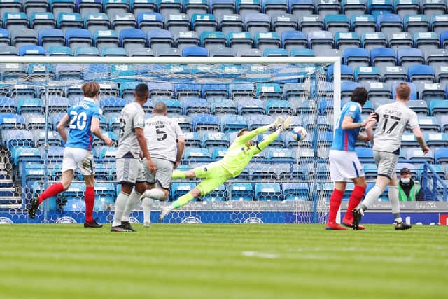 Pompey fell to defeat to Burton today