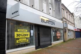 Burton in Gosport High Street
Picture: Sarah Standing (080221-2526)
